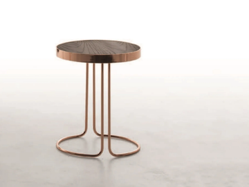 CORA - Round high side table by Tonin Casa - view 2